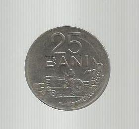 Румыния 25 бани 1966 г.