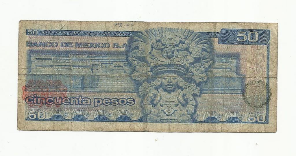 50 песо Мексика 1973 год 1