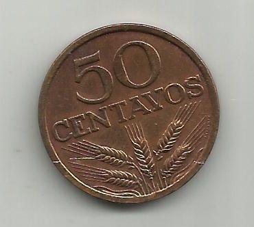 Португалия 50 сентаво 1976