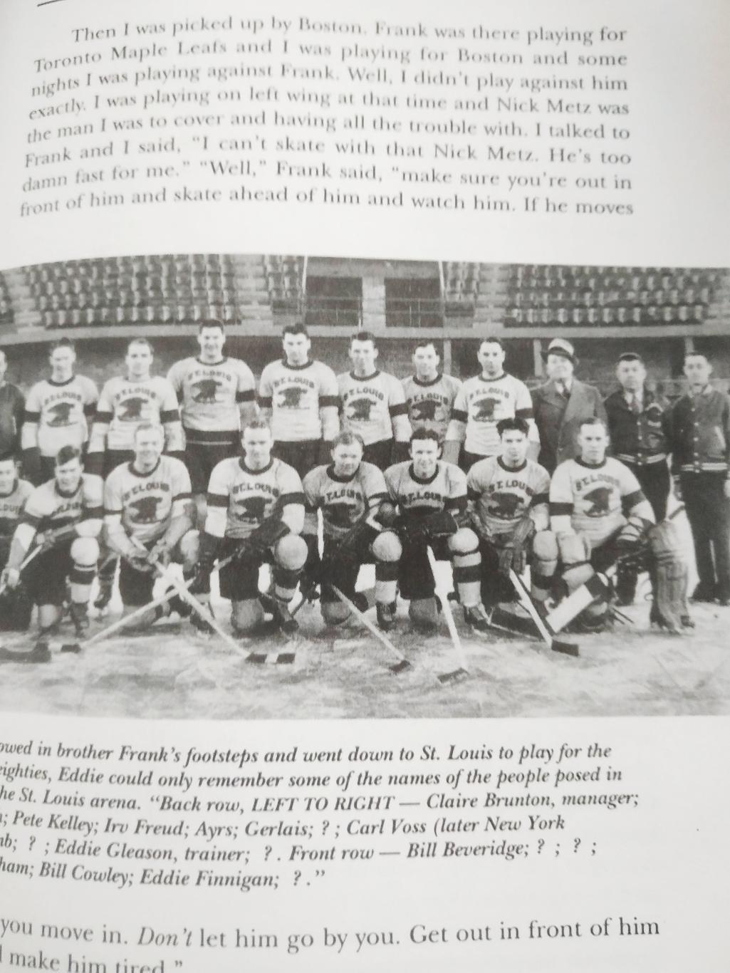 ХОККЕЙ КНИГА НХЛ 1992 OLD SCORES NEW GOAL THE STORY OF THE OTTAWA SENATORS 3