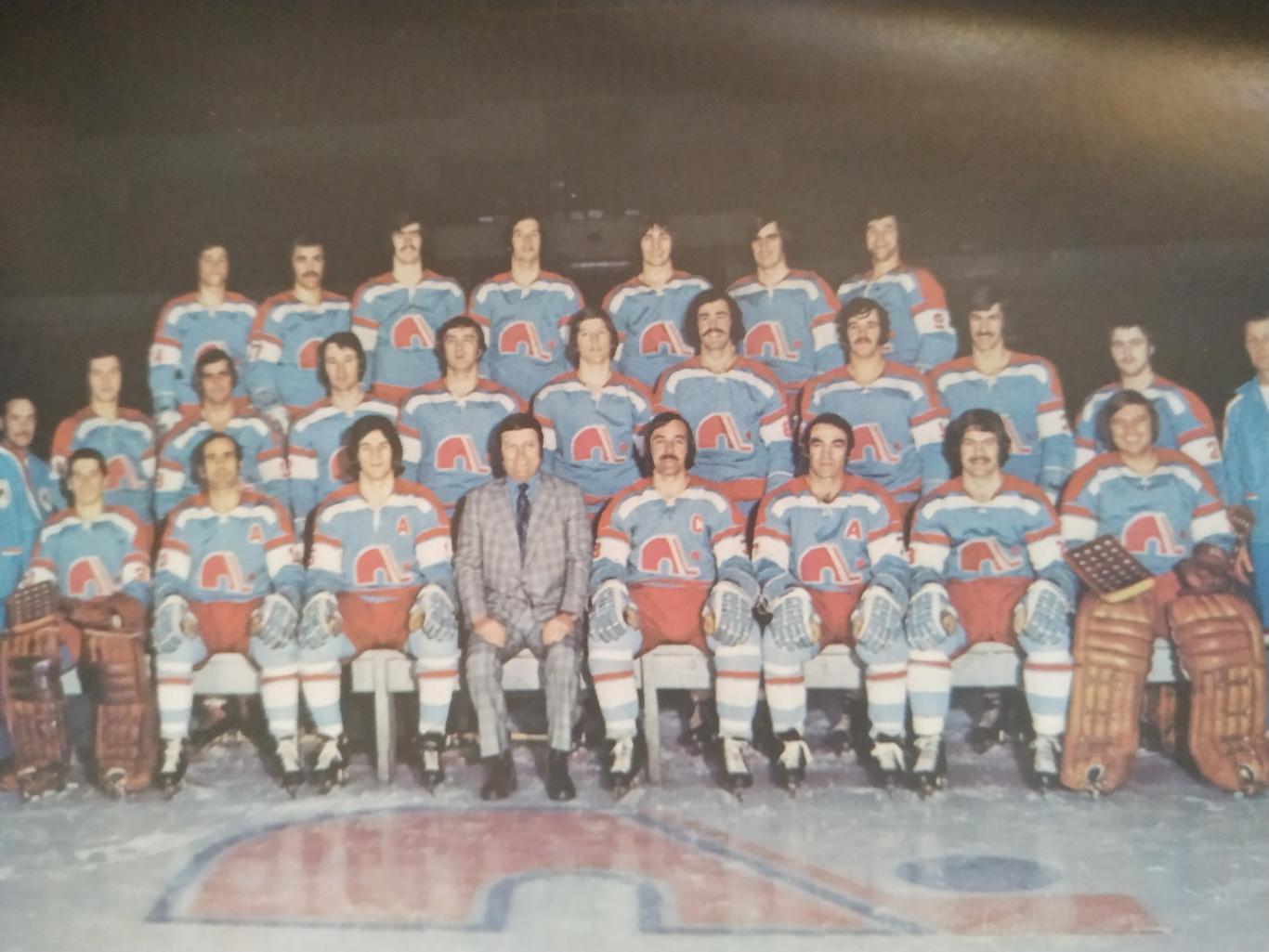 ХОККЕЙ КНИГА НХЛ НОРДИКС 10 ЛЕТ КОМАНДЕ 1982 LES NORDIQUES by CLAUDE LAROCHELLE 2