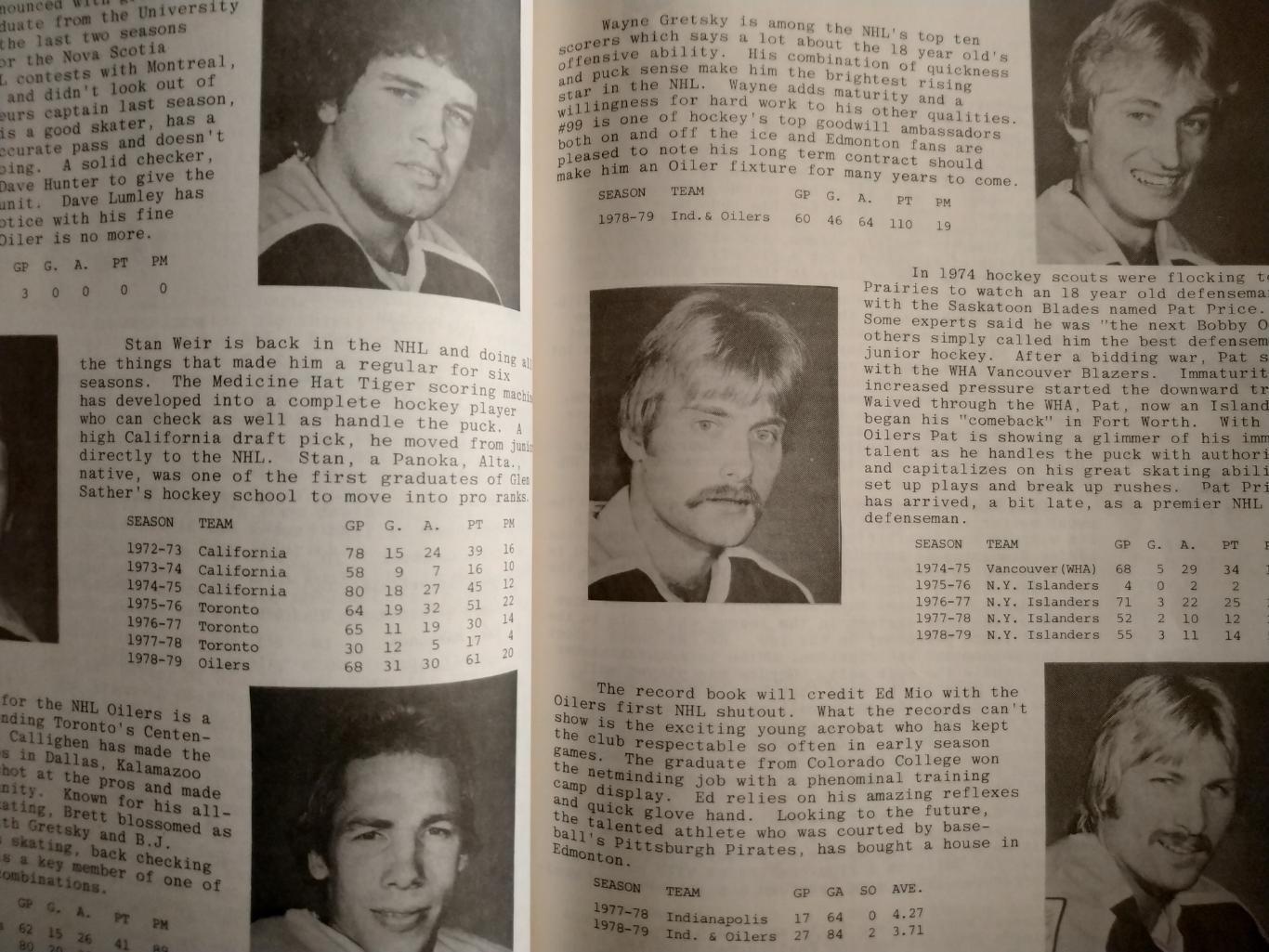 ХОККЕЙ СПРАВОЧНИК ЕЖЕГОДНИК НХЛ КЛАССИК 1979-80 HOCKEY CLASSIC MIDSEASON REVIEW 3