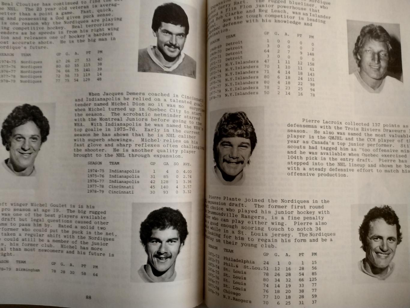 ХОККЕЙ СПРАВОЧНИК ЕЖЕГОДНИК НХЛ КЛАССИК 1979-80 HOCKEY CLASSIC MIDSEASON REVIEW 5