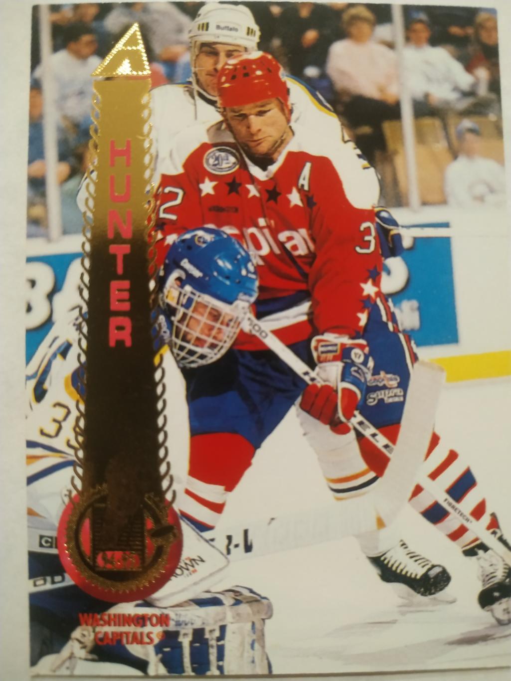 ХОККЕЙ КАРТОЧКА НХЛ PINNACLE 1994-95 NHL DALE HUNTER WASHINGTON CAPITALS #85