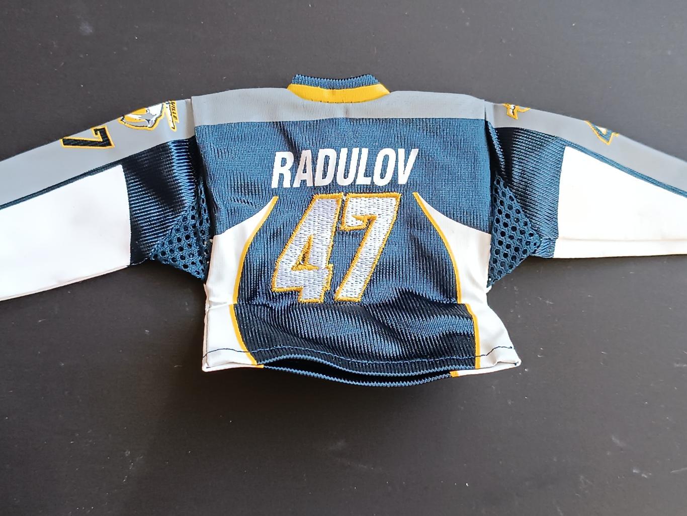 ХОККЕЙ НХЛ МИНИ ФОРМА ТОРОНТО НЭШВИЛЛ РАДУЛОВ 2006 NHL MINI JERSEY RADULOV #47 2