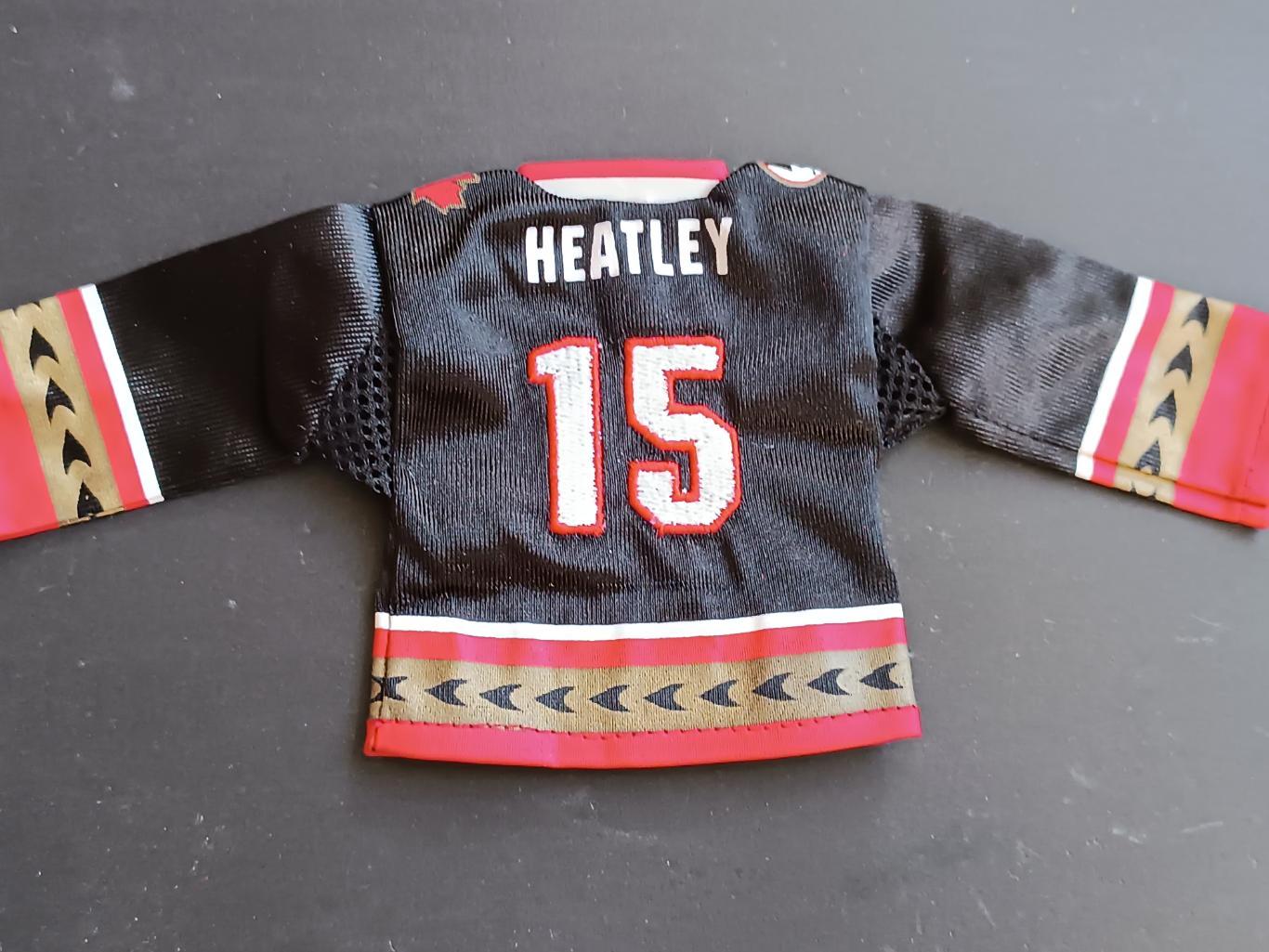 ХОККЕЙ НХЛ МИНИ ФОРМА ОТТТАВА ДЭНИ ХИТЛИ 2006 NHL MINI OTTAWA DANY HEATLEY #15
