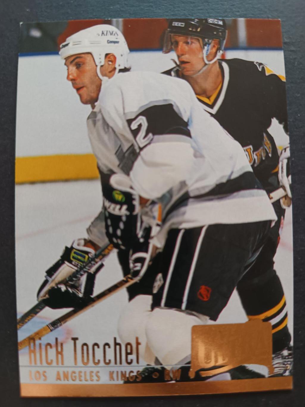 ХОККЕЙ КАРТОЧКА НХЛ FLEER ULTRA 1994-95 NHL RICK TOCHET LOS ANDGELES KINGS #309
