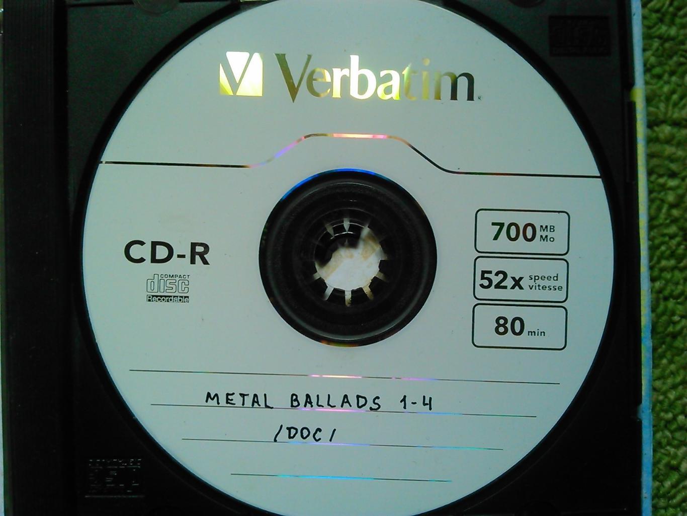 Аудио 2 CD METAL BALLADS vol 1-4 + Lee AARON. Оптом скидки до 46%! 1