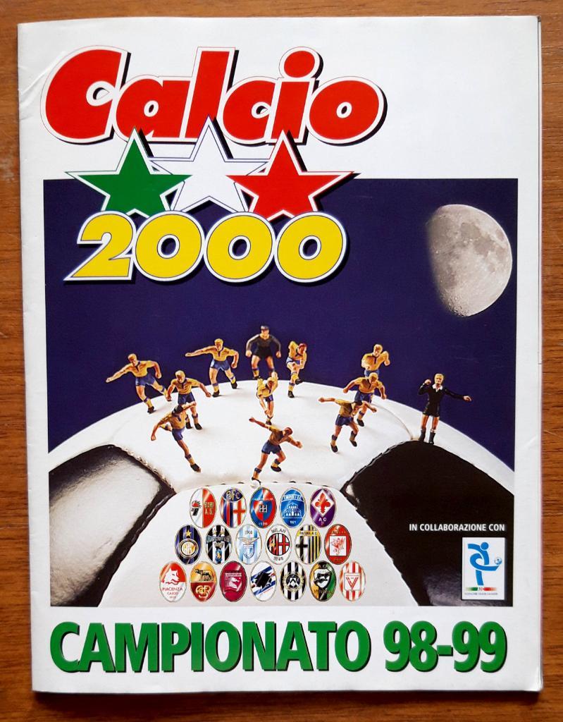 Альбом с наклейками Calcio 2000. Италия. Серия А. Сезон 1998/99