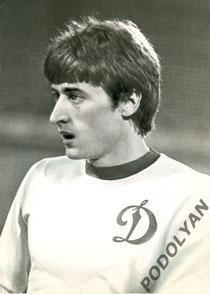 Футбол. Фото (оригинал). Сергей Балтача (Динамо Киев). 1985