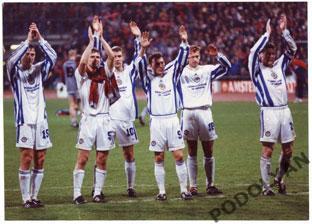 Футбол. Фото (оригинал). Бавария - Динамо Киев. 1999. Лига чемпионов. Шевченко