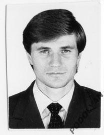 Футбол. Фото (оригинал). Василий Рац (Динамо Киев). 1980-е. Паспортное фото