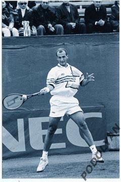 Теннис. Фото (оригинал). Андрей Медведев (Украина). 1990-е_2