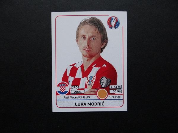 PANINI UEFA EURO 2016 №448 - Luka Modric - Хорватия