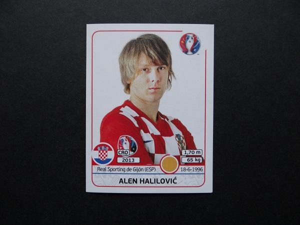 PANINI UEFA EURO 2016 №452 - Alen Halilovic - Хорватия