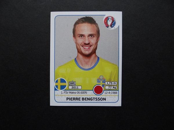PANINI UEFA EURO 2016 №551 - Pierre Bengtsson - Швеция