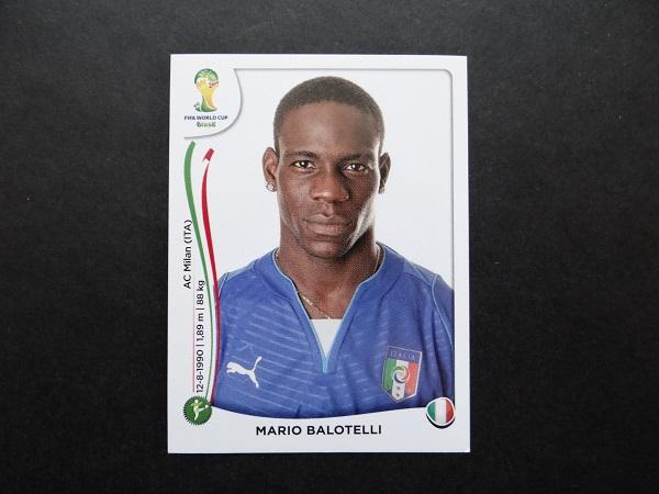 PANINI WORLD CUP 2014 №335 - Mario Balotelli - Италия (2)