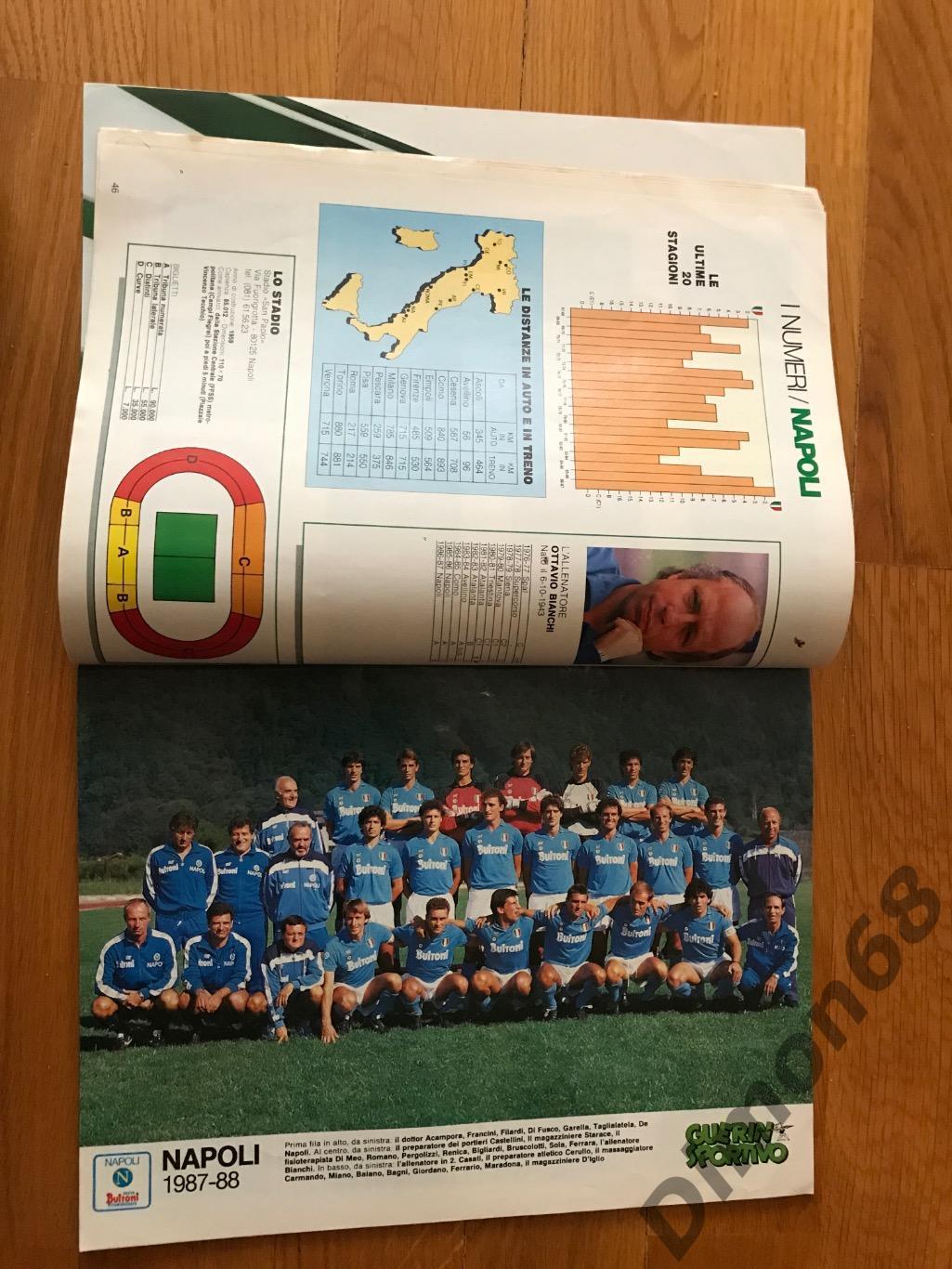 calcioitalia guerin sportivo чем италии сезон 87/88 в хорошем состоянии целый 5