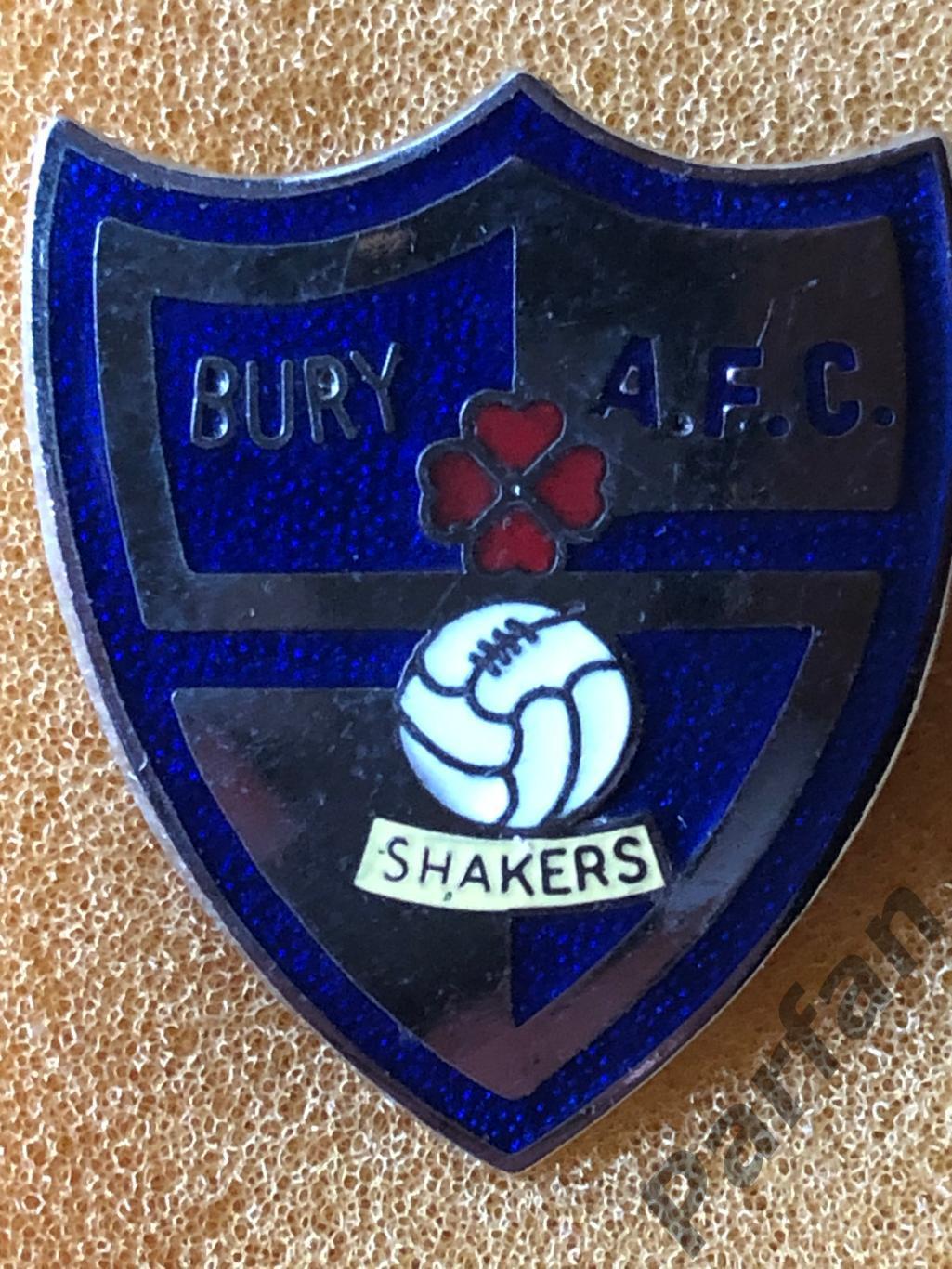 Знак ФК Бері/FK Bury