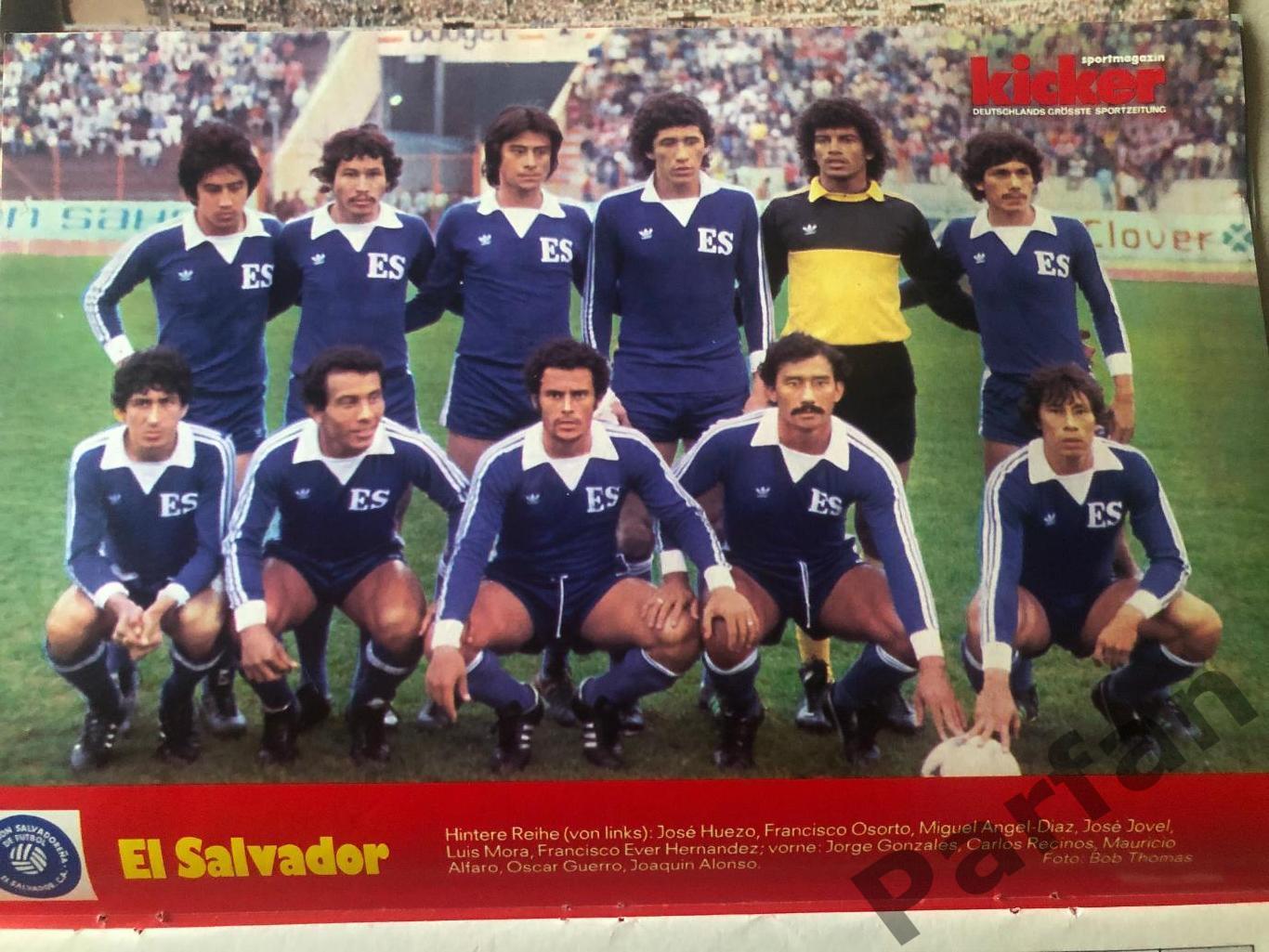 Kicker Постер Сальвадор 1982