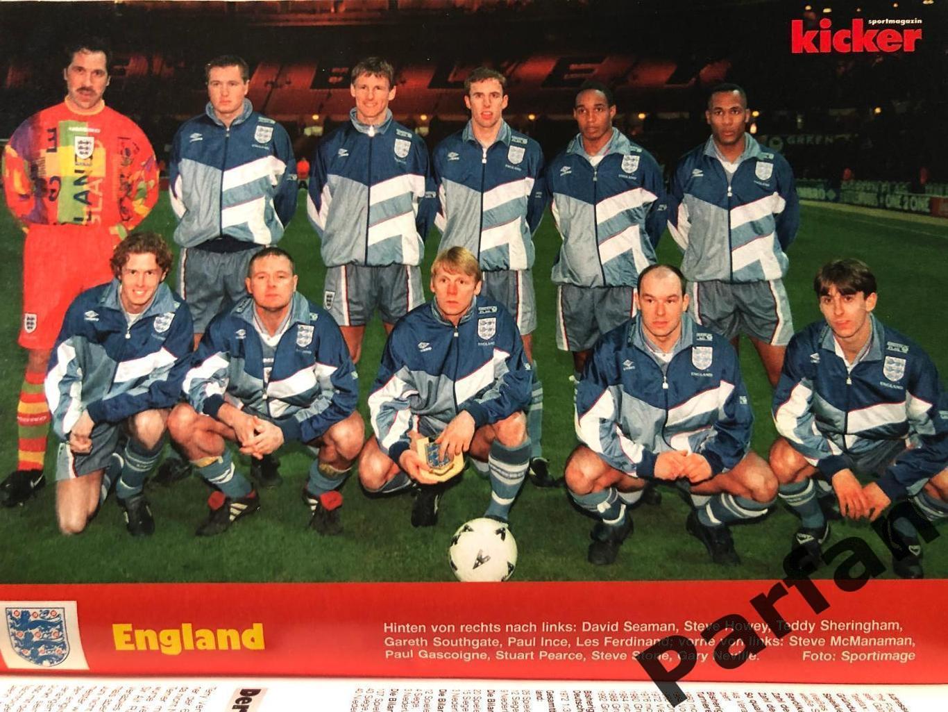 Футбол, Кікер/Kicker Чемпіонат Європи 1996 Спецвипуск 1