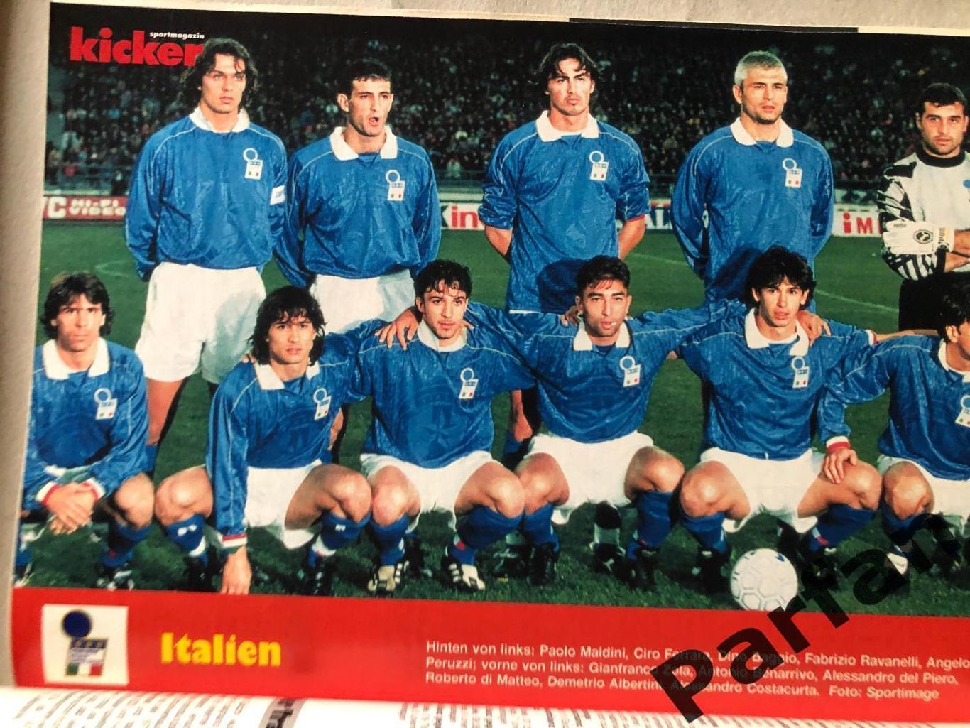 Футбол, Кікер/Kicker Чемпіонат Європи 1996 Спецвипуск 6