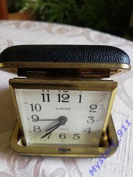 Часы складные с будильником Europa Германия 1950- 60 е. 4