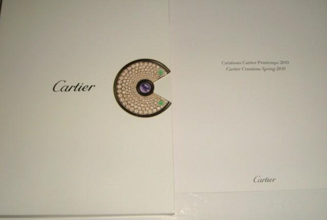 Открытки Картье Cartier 2010 год.