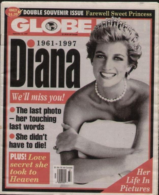 Princess Diana Globe double issue