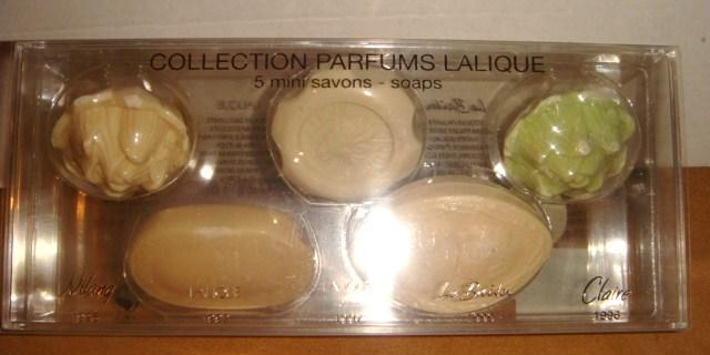 Набор Lalique мини мыло 5 штук
