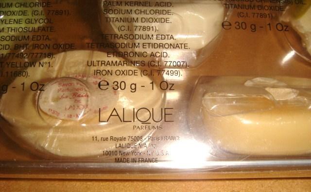Набор Lalique мини мыло 5 штук 3