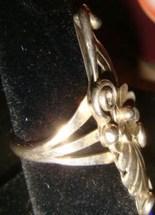 Кольцо серебро Хильдесхаймская Роза винтаж 1