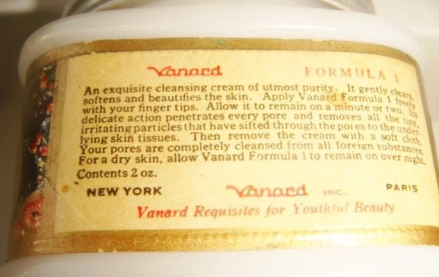 Баночка от крема Vanard Франция 30- е годы фарфор 4