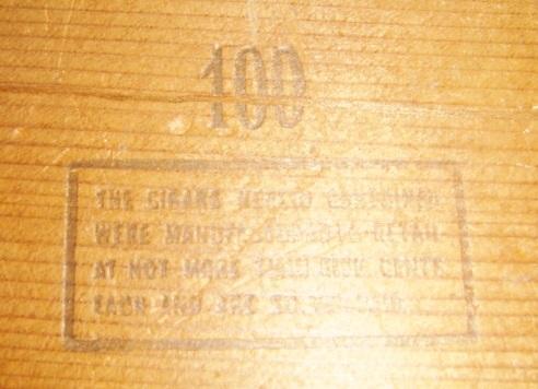 Коробка для сигар из дерева винтаж 30-40х годов 3