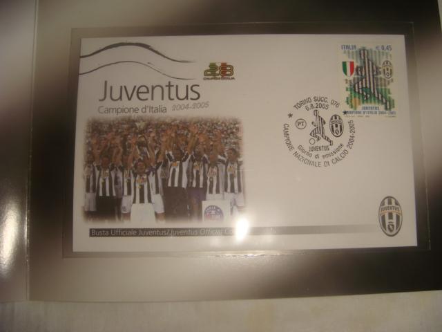 Конверт и золотая марка Juventus Ювентус 2005 год 3