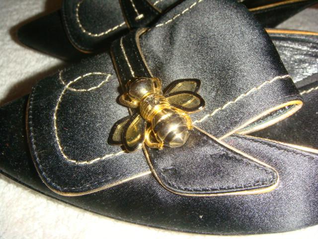 Мюли женские Louis Vuitton р.38,5 с пчелками 1