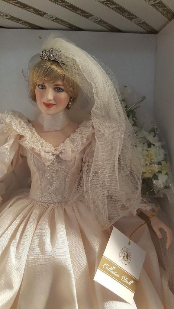 Кукла Принцесса Диана невеста в коробке 1999 год 5
