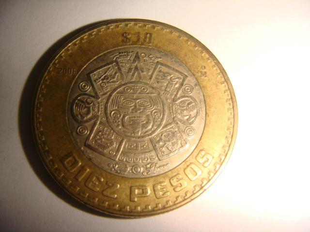 Монета 2 песо Мексика