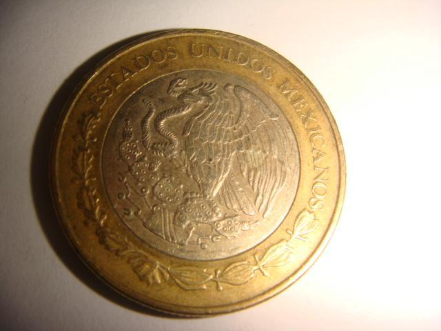 Монета 2 песо Мексика 1