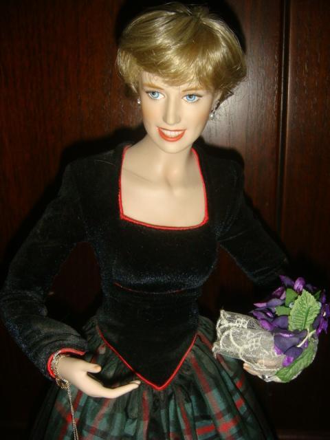 Кукла Принцесса Диана фарфоровая 1998 год 1