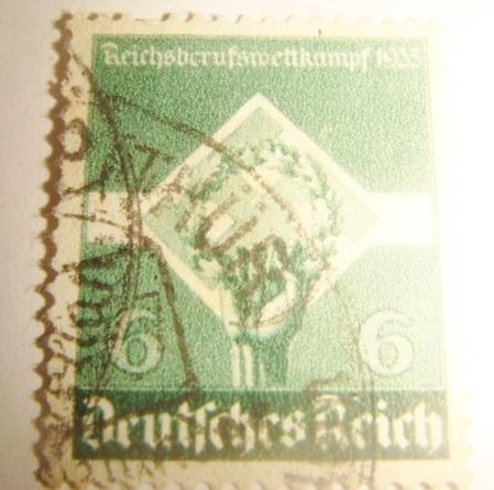 Марка третий рейх 1935 год