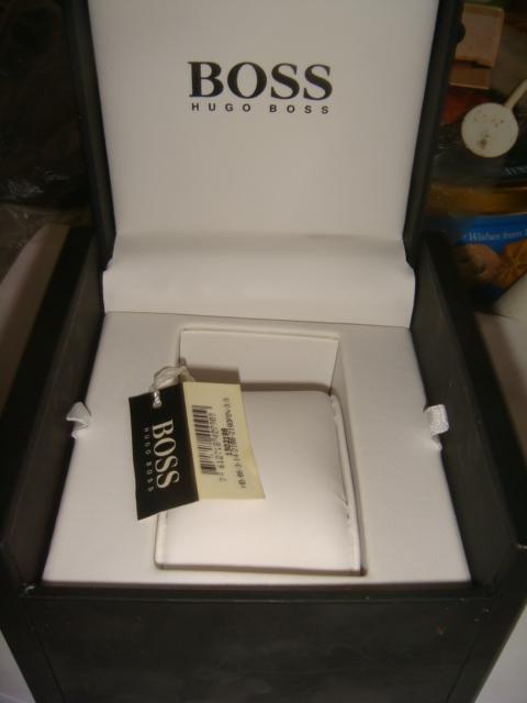 Коробка для часов с этикетками Hugo boss оригинал