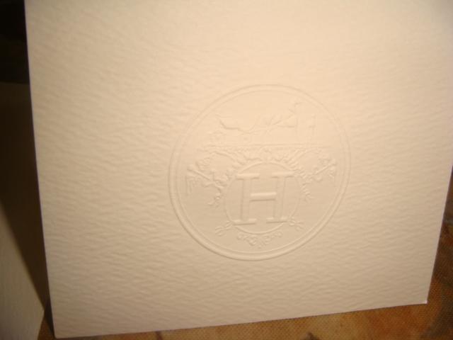 Открытка с конвертом мини Hermes новая винтаж 90 х 1