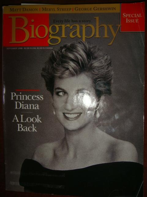 Журнал Biography памяти принцессы Дианы 1997 год