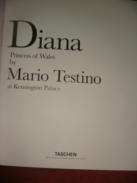 Книга принцесса Диана последние фото by Mario Testino 1997 год 1
