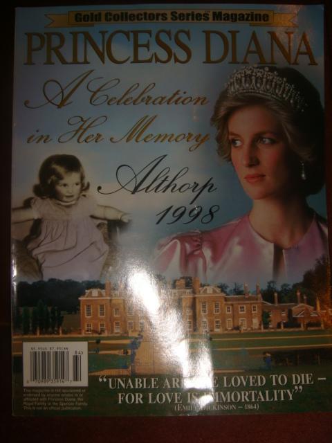 Журналы 3 шт памяти принцессы Дианы 1997-98 год Америка 3