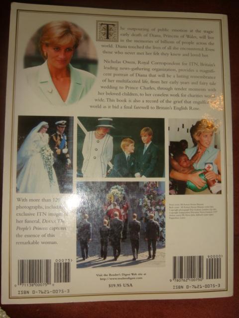 Брошюра памяти принцессы Дианы 1997 by Nicholas Owen год Америка 7