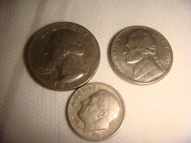 Монеты 40 центов США 1966 год 1