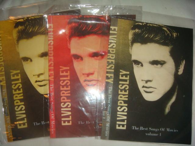Музыка на DVD Elvis Presley 3 шт лицензия новый