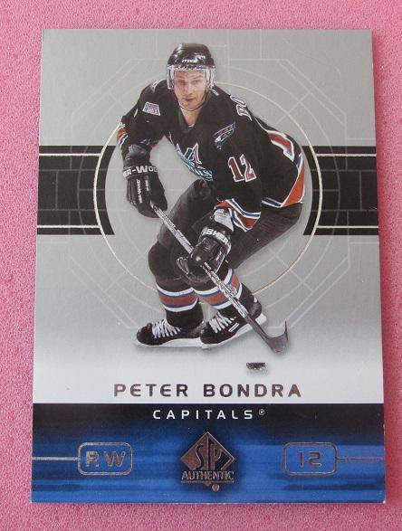 НХЛ Петер Бондра Вашингтон Кэпиталз № 90